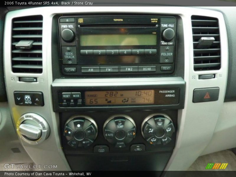 Black / Stone Gray 2006 Toyota 4Runner SR5 4x4