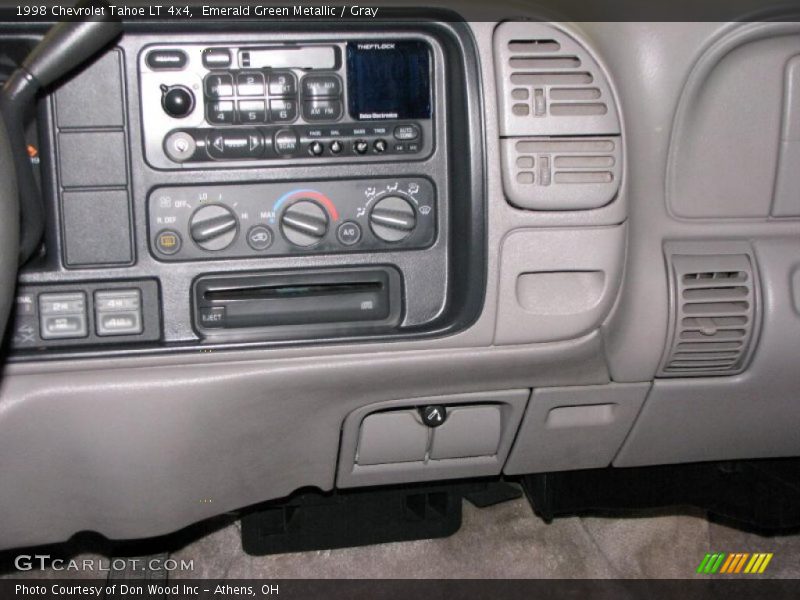 Emerald Green Metallic / Gray 1998 Chevrolet Tahoe LT 4x4