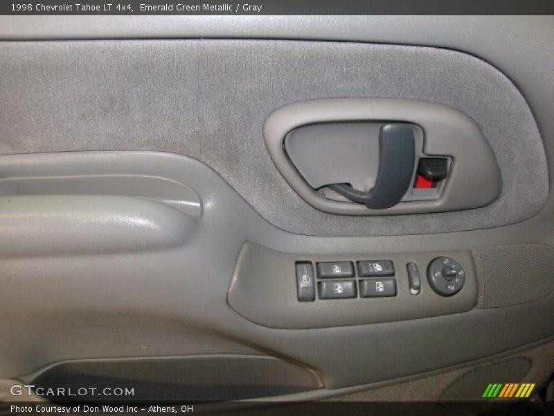 Emerald Green Metallic / Gray 1998 Chevrolet Tahoe LT 4x4