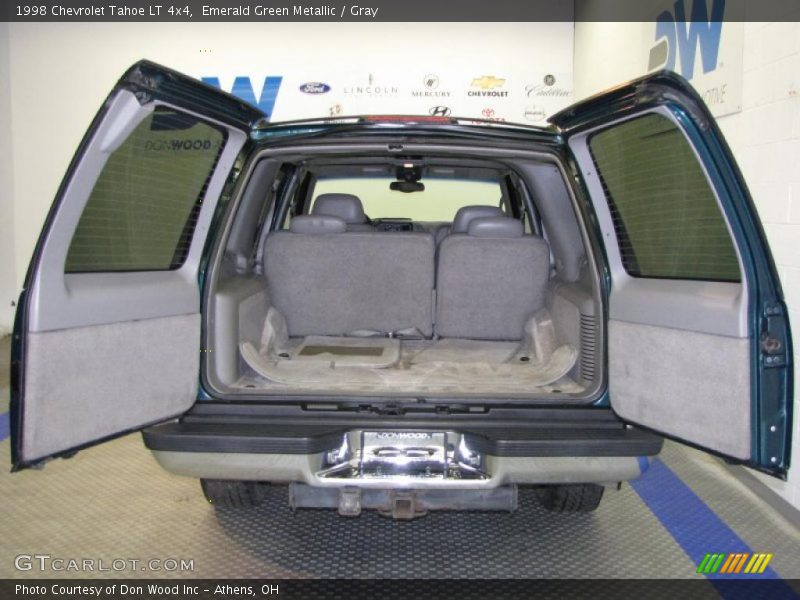 Emerald Green Metallic / Gray 1998 Chevrolet Tahoe LT 4x4