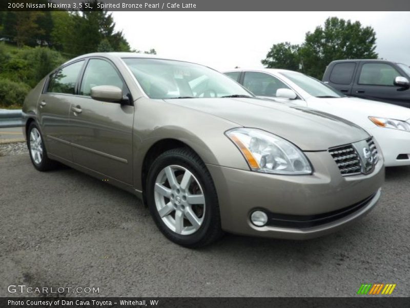 Spirited Bronze Pearl / Cafe Latte 2006 Nissan Maxima 3.5 SL