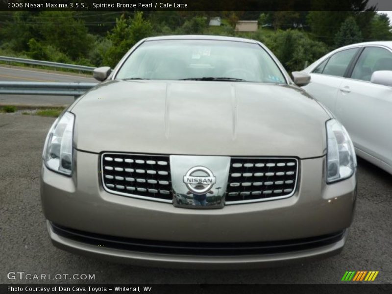 Spirited Bronze Pearl / Cafe Latte 2006 Nissan Maxima 3.5 SL