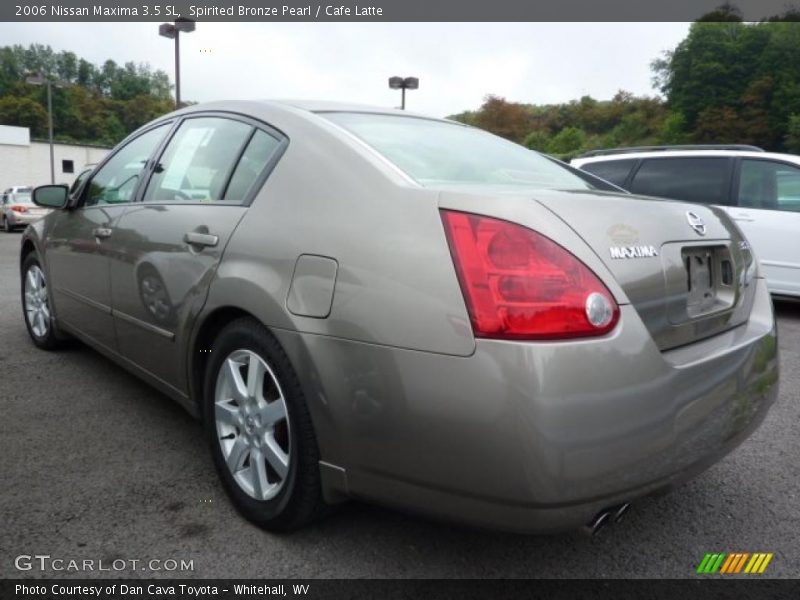 Spirited Bronze Pearl / Cafe Latte 2006 Nissan Maxima 3.5 SL