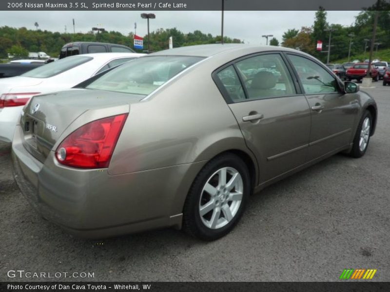 Spirited Bronze Pearl / Cafe Latte 2006 Nissan Maxima 3.5 SL