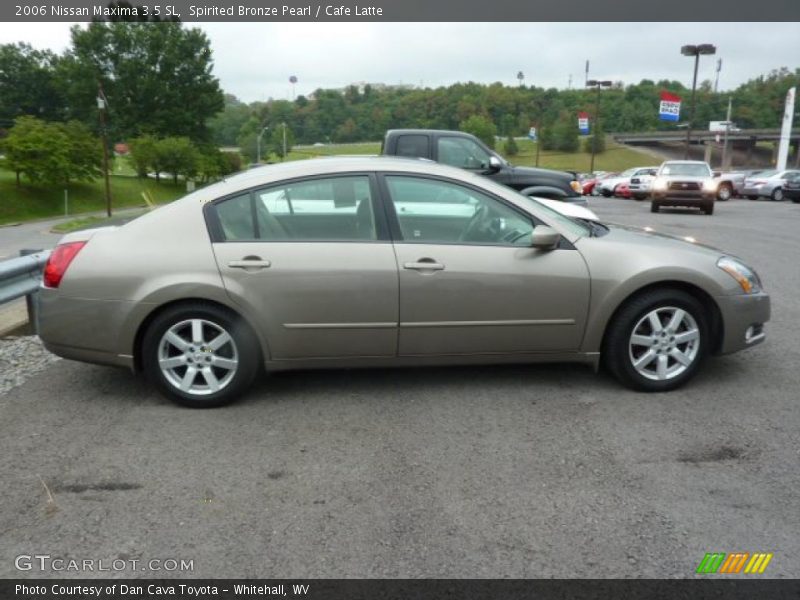 Spirited Bronze Pearl / Cafe Latte 2006 Nissan Maxima 3.5 SL