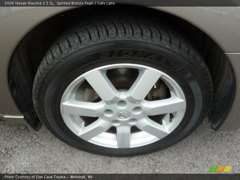 Spirited Bronze Pearl / Cafe Latte 2006 Nissan Maxima 3.5 SL