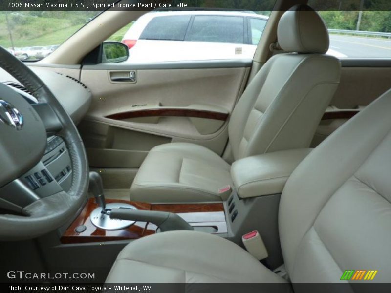 Spirited Bronze Pearl / Cafe Latte 2006 Nissan Maxima 3.5 SL