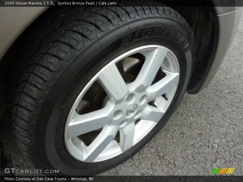 Spirited Bronze Pearl / Cafe Latte 2006 Nissan Maxima 3.5 SL