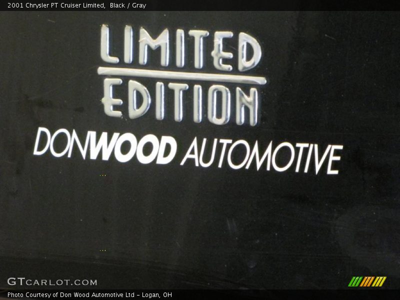 Black / Gray 2001 Chrysler PT Cruiser Limited
