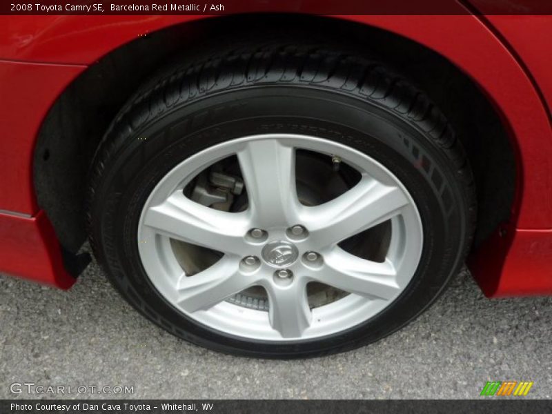 Barcelona Red Metallic / Ash 2008 Toyota Camry SE