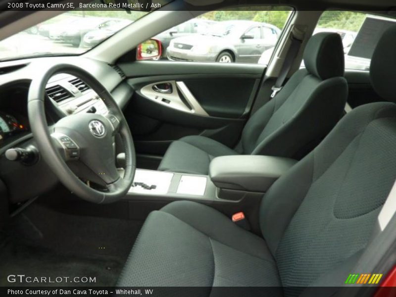 Barcelona Red Metallic / Ash 2008 Toyota Camry SE