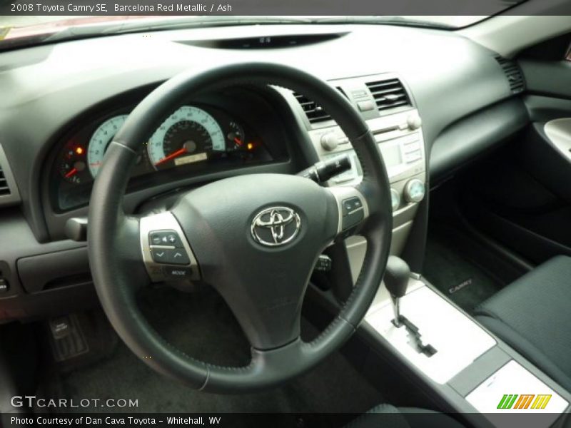 Barcelona Red Metallic / Ash 2008 Toyota Camry SE