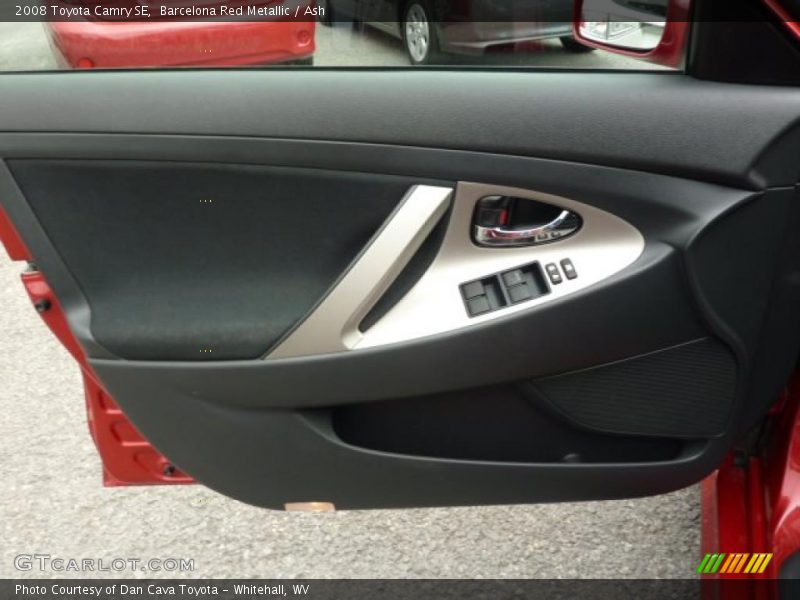Barcelona Red Metallic / Ash 2008 Toyota Camry SE