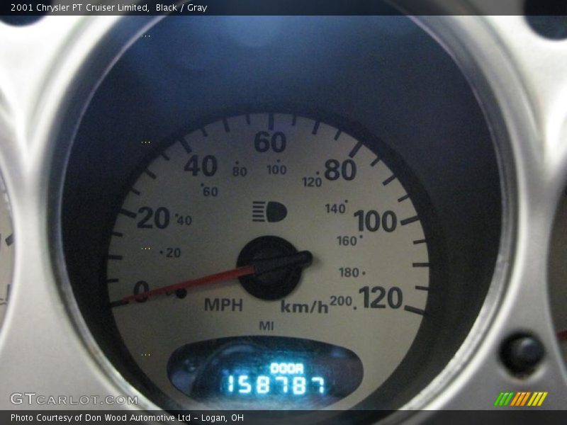 Black / Gray 2001 Chrysler PT Cruiser Limited