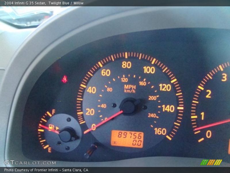Twilight Blue / Willow 2004 Infiniti G 35 Sedan
