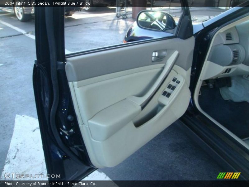Twilight Blue / Willow 2004 Infiniti G 35 Sedan