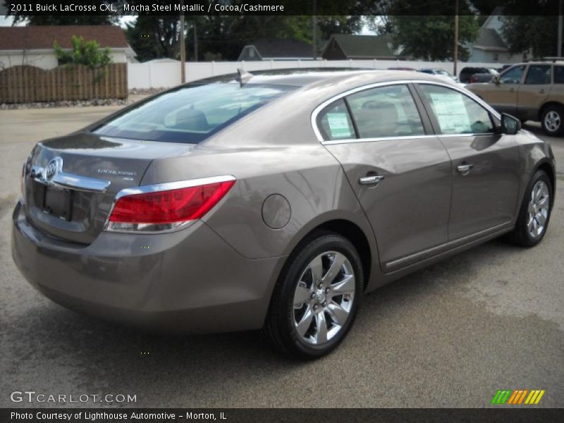 Mocha Steel Metallic / Cocoa/Cashmere 2011 Buick LaCrosse CXL