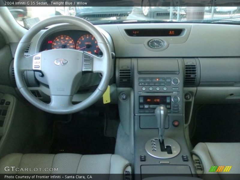 Twilight Blue / Willow 2004 Infiniti G 35 Sedan