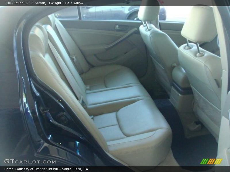 Twilight Blue / Willow 2004 Infiniti G 35 Sedan