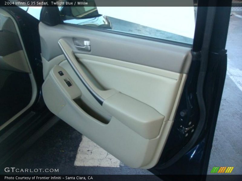 Twilight Blue / Willow 2004 Infiniti G 35 Sedan