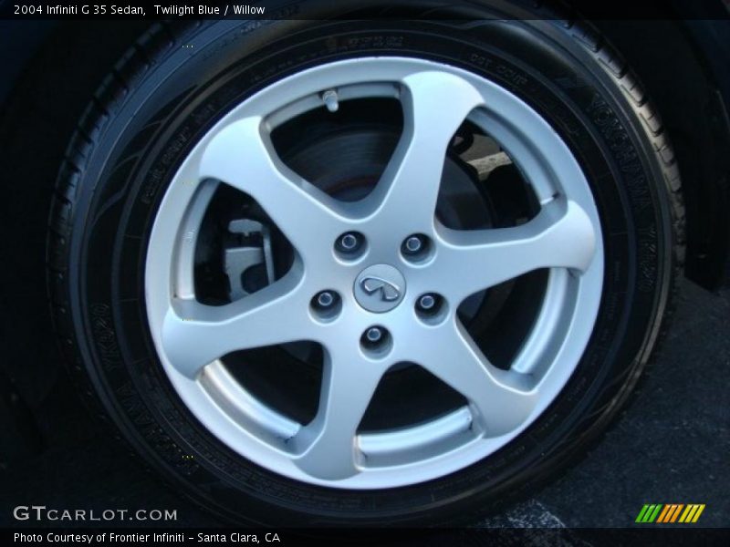 Twilight Blue / Willow 2004 Infiniti G 35 Sedan