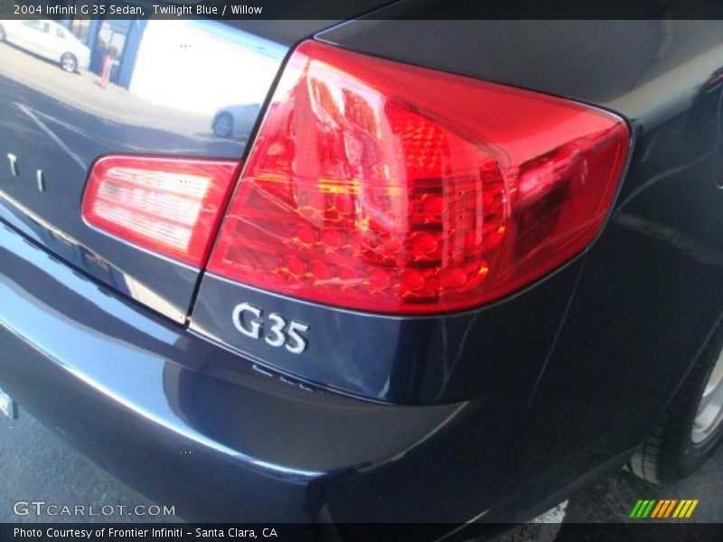 Twilight Blue / Willow 2004 Infiniti G 35 Sedan