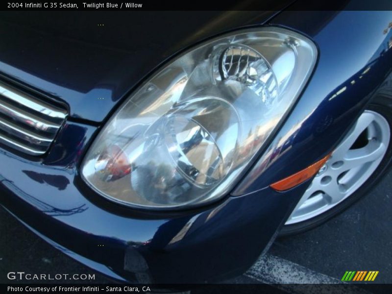 Twilight Blue / Willow 2004 Infiniti G 35 Sedan