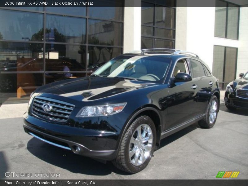 Black Obsidian / Wheat 2006 Infiniti FX 45 AWD