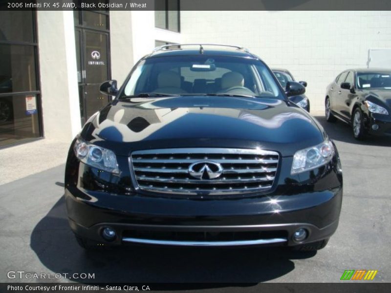 Black Obsidian / Wheat 2006 Infiniti FX 45 AWD