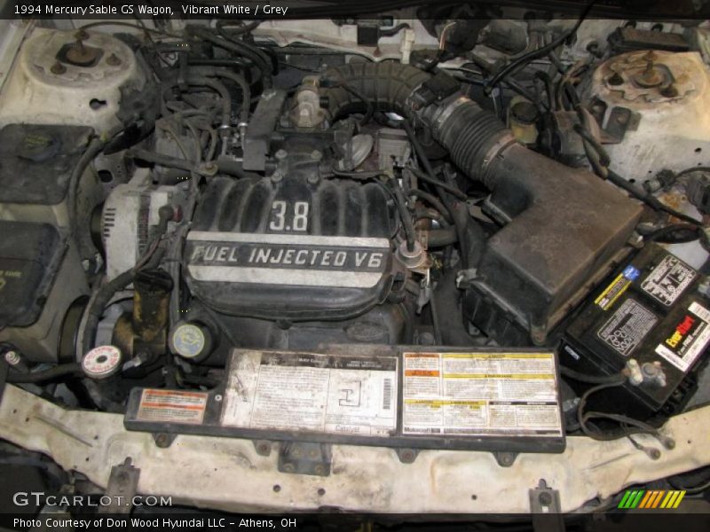 Vibrant White / Grey 1994 Mercury Sable GS Wagon