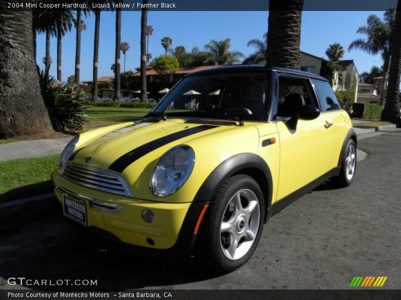 Liquid Yellow / Panther Black 2004 Mini Cooper Hardtop
