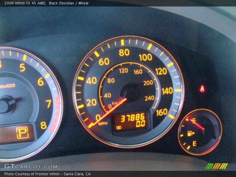 Black Obsidian / Wheat 2006 Infiniti FX 45 AWD