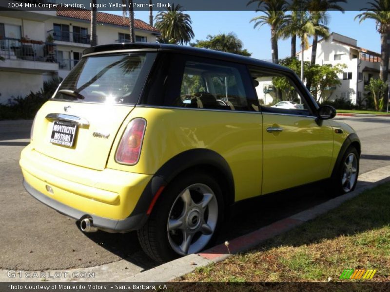 Liquid Yellow / Panther Black 2004 Mini Cooper Hardtop