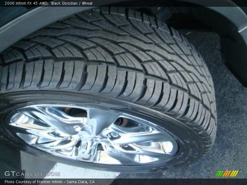 Black Obsidian / Wheat 2006 Infiniti FX 45 AWD