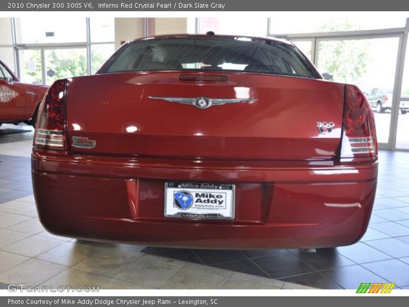 Inferno Red Crystal Pearl / Dark Slate Gray 2010 Chrysler 300 300S V6