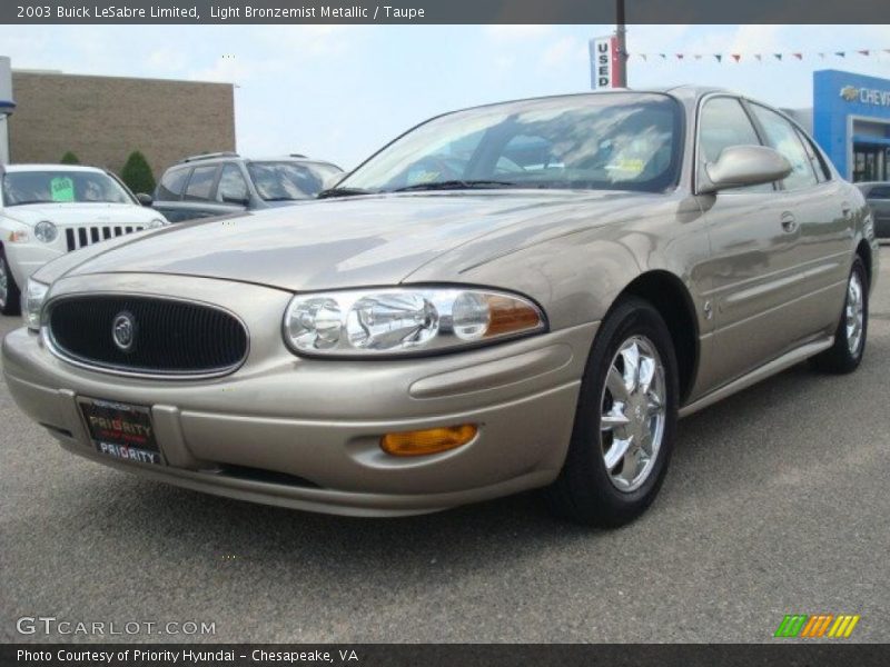 Light Bronzemist Metallic / Taupe 2003 Buick LeSabre Limited
