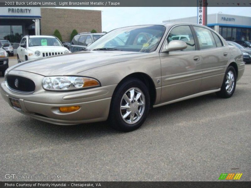 Light Bronzemist Metallic / Taupe 2003 Buick LeSabre Limited