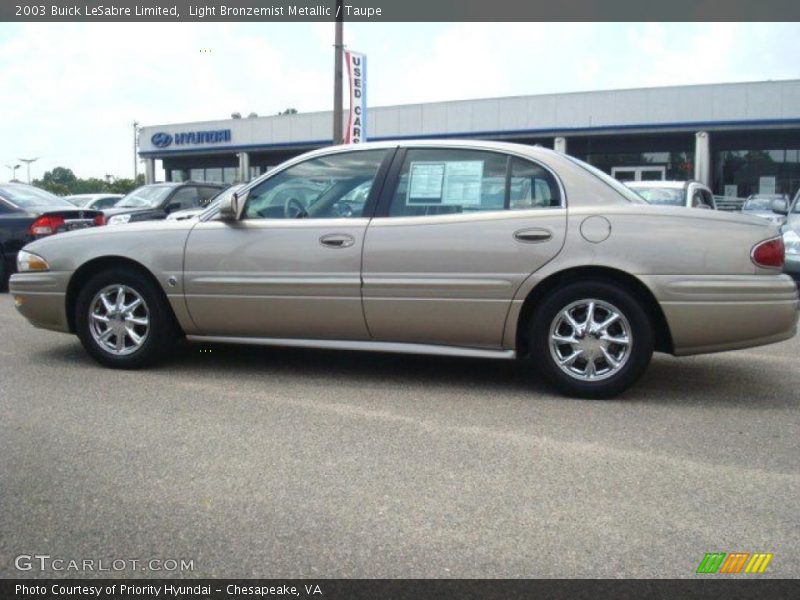 Light Bronzemist Metallic / Taupe 2003 Buick LeSabre Limited
