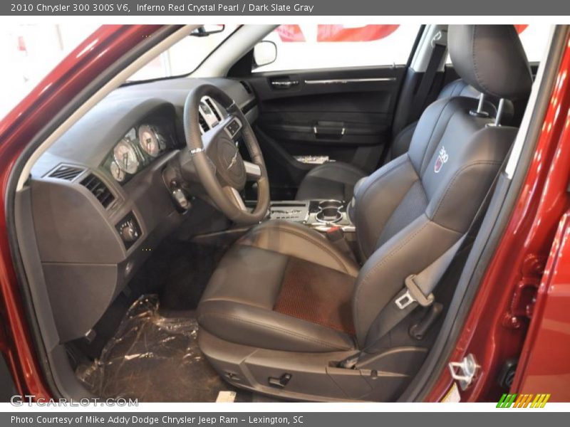 Inferno Red Crystal Pearl / Dark Slate Gray 2010 Chrysler 300 300S V6