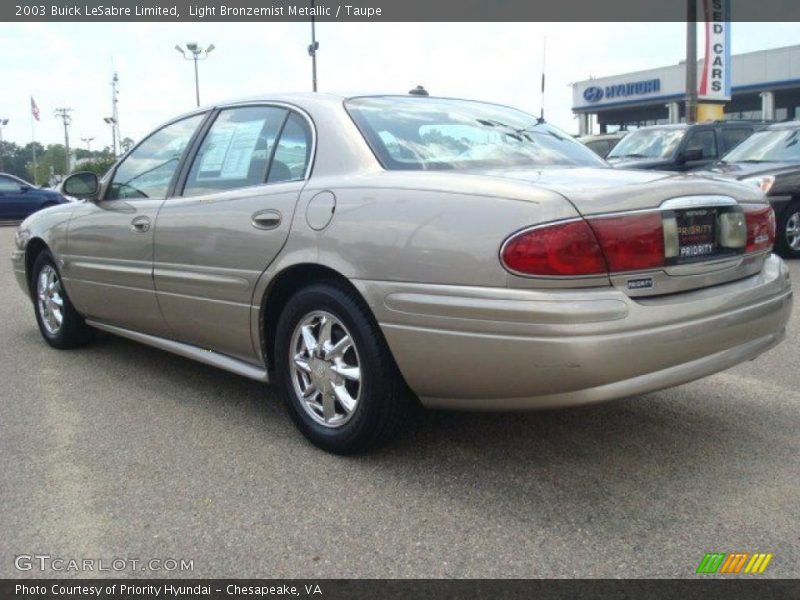 Light Bronzemist Metallic / Taupe 2003 Buick LeSabre Limited