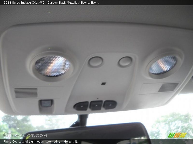 Carbon Black Metallic / Ebony/Ebony 2011 Buick Enclave CXL AWD