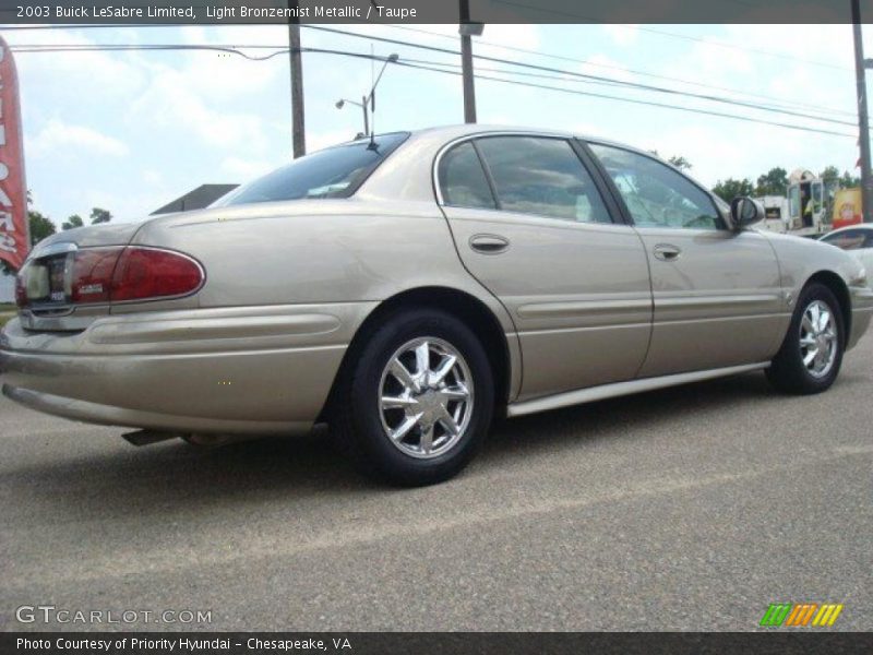 Light Bronzemist Metallic / Taupe 2003 Buick LeSabre Limited