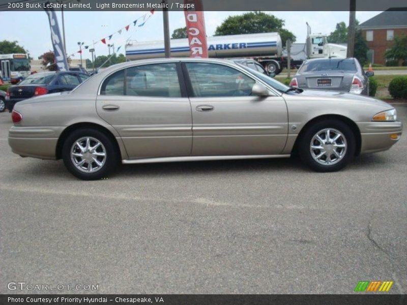 Light Bronzemist Metallic / Taupe 2003 Buick LeSabre Limited
