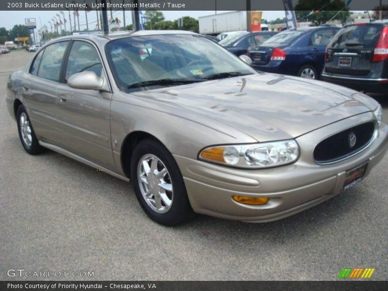 Light Bronzemist Metallic / Taupe 2003 Buick LeSabre Limited