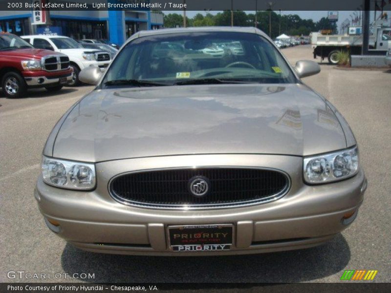 Light Bronzemist Metallic / Taupe 2003 Buick LeSabre Limited