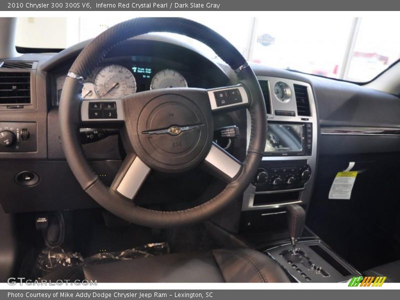 Inferno Red Crystal Pearl / Dark Slate Gray 2010 Chrysler 300 300S V6
