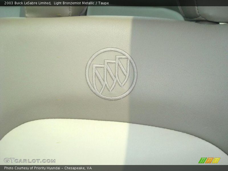 Light Bronzemist Metallic / Taupe 2003 Buick LeSabre Limited