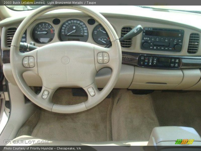 Light Bronzemist Metallic / Taupe 2003 Buick LeSabre Limited