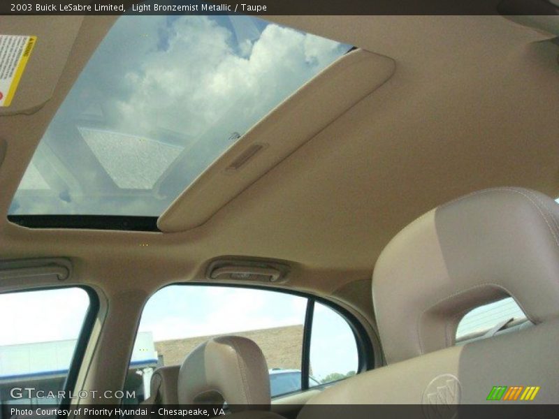 Light Bronzemist Metallic / Taupe 2003 Buick LeSabre Limited