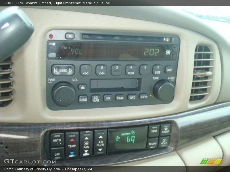 Light Bronzemist Metallic / Taupe 2003 Buick LeSabre Limited